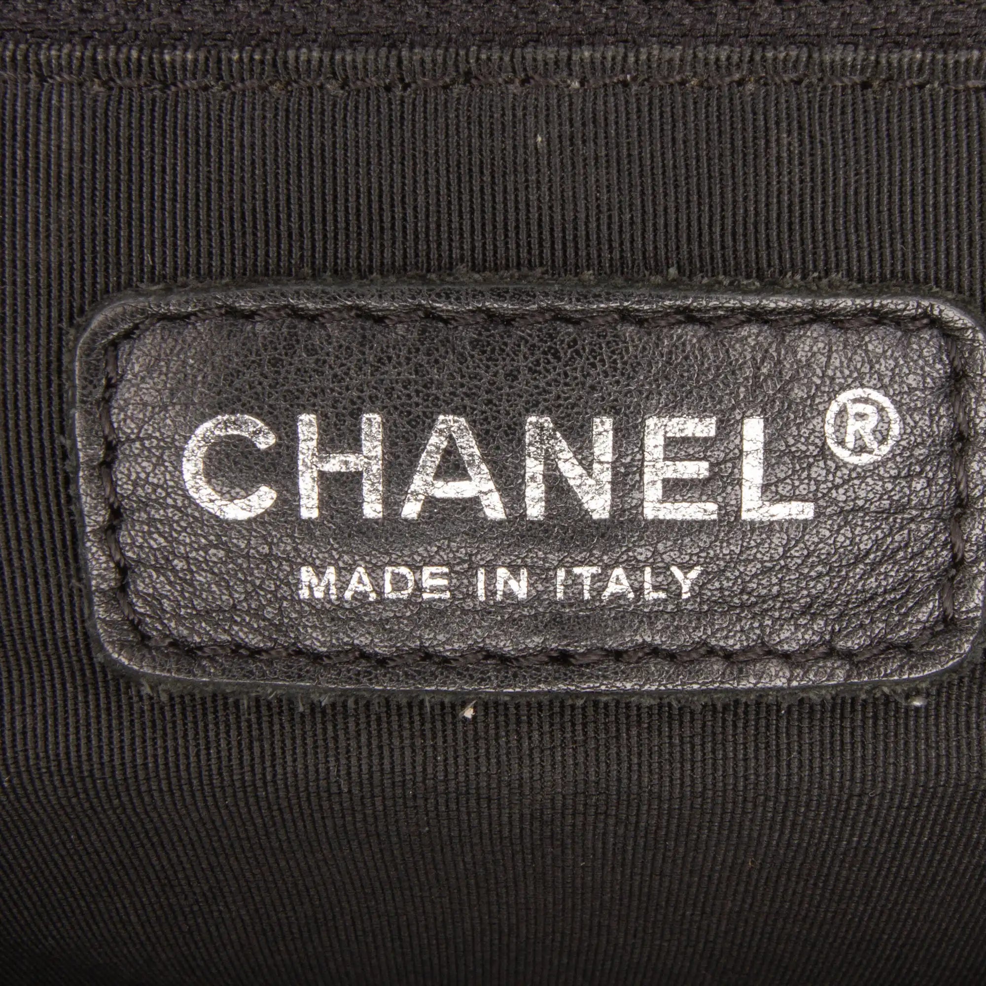 Chanel GST Black Caviar Silver