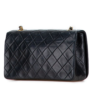 Chanel Full Vilt Small Black Lambs Depin Gold