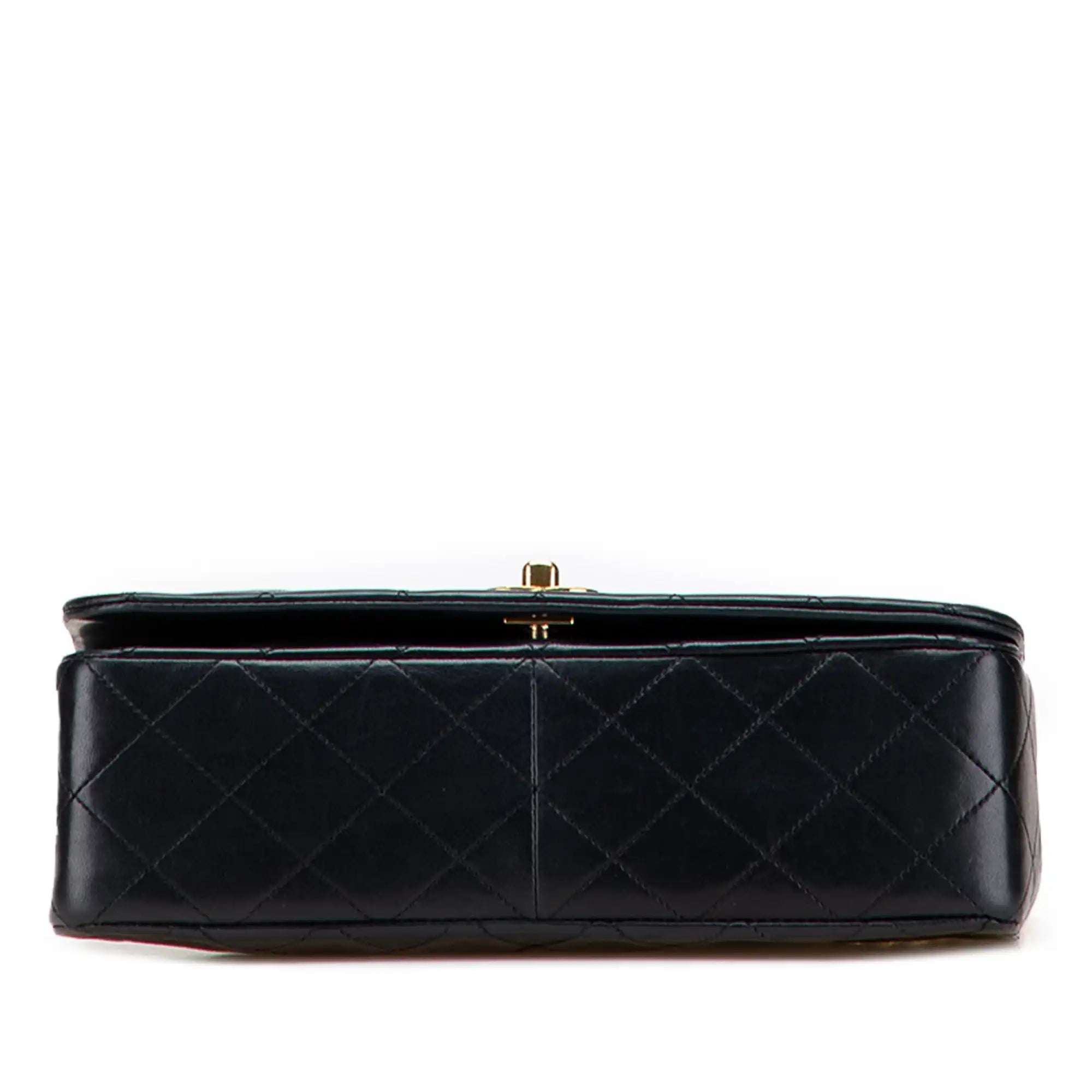 Chanel Full Vilt Small Black Lambs Depin Gold