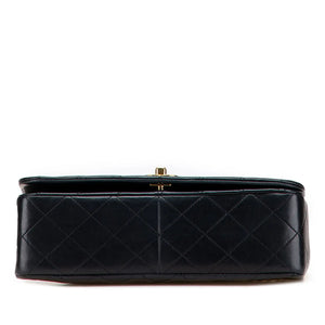 Chanel Full Vilt Small Black Lambs Depin Gold