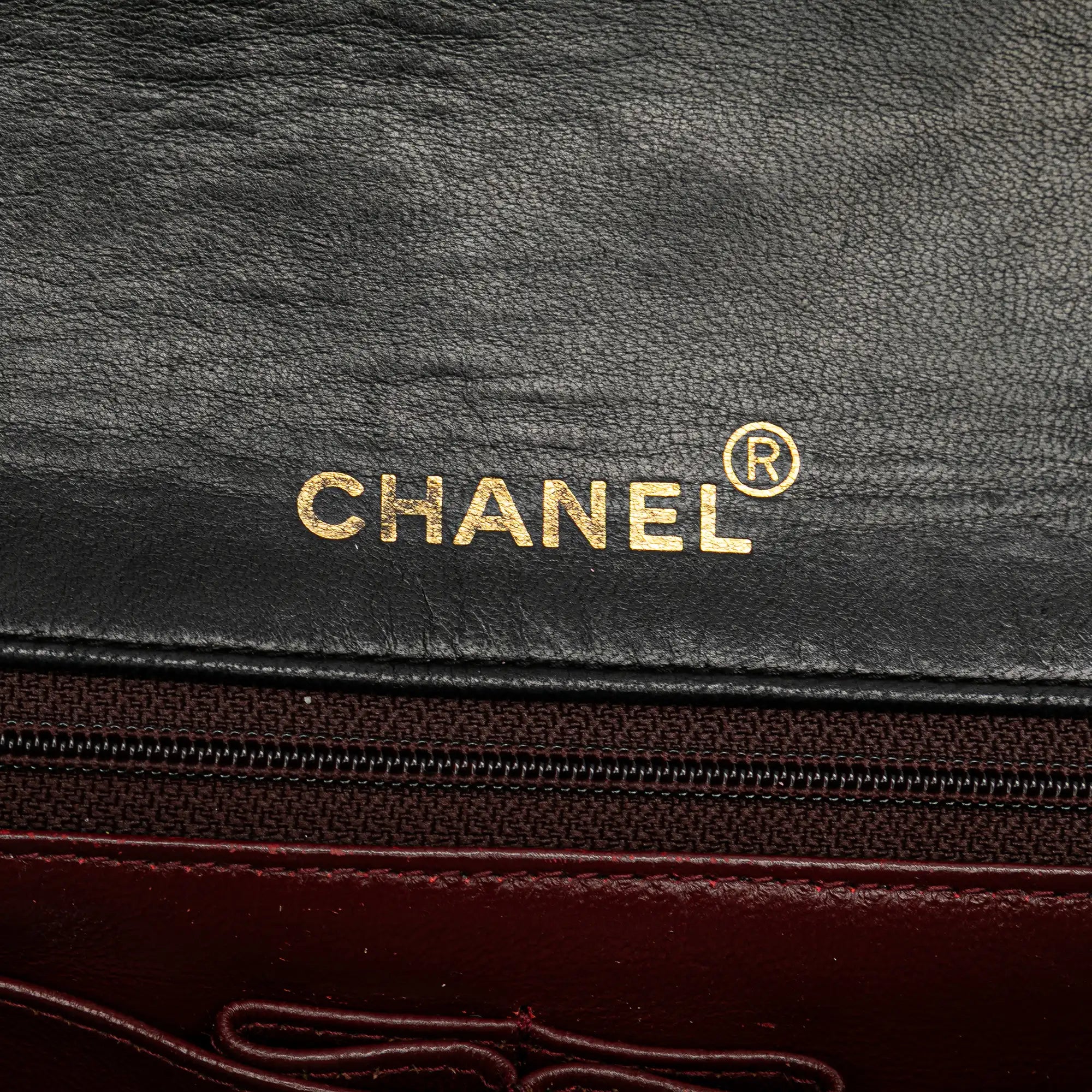 Chanel Full Vilt Small Black Lambs Depin Gold