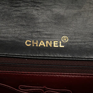 Chanel Full Vilt Small Black Lambs Depin Gold