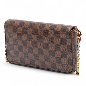 Louis Vuitton Pochette Félicie Damier Ebene Canvas