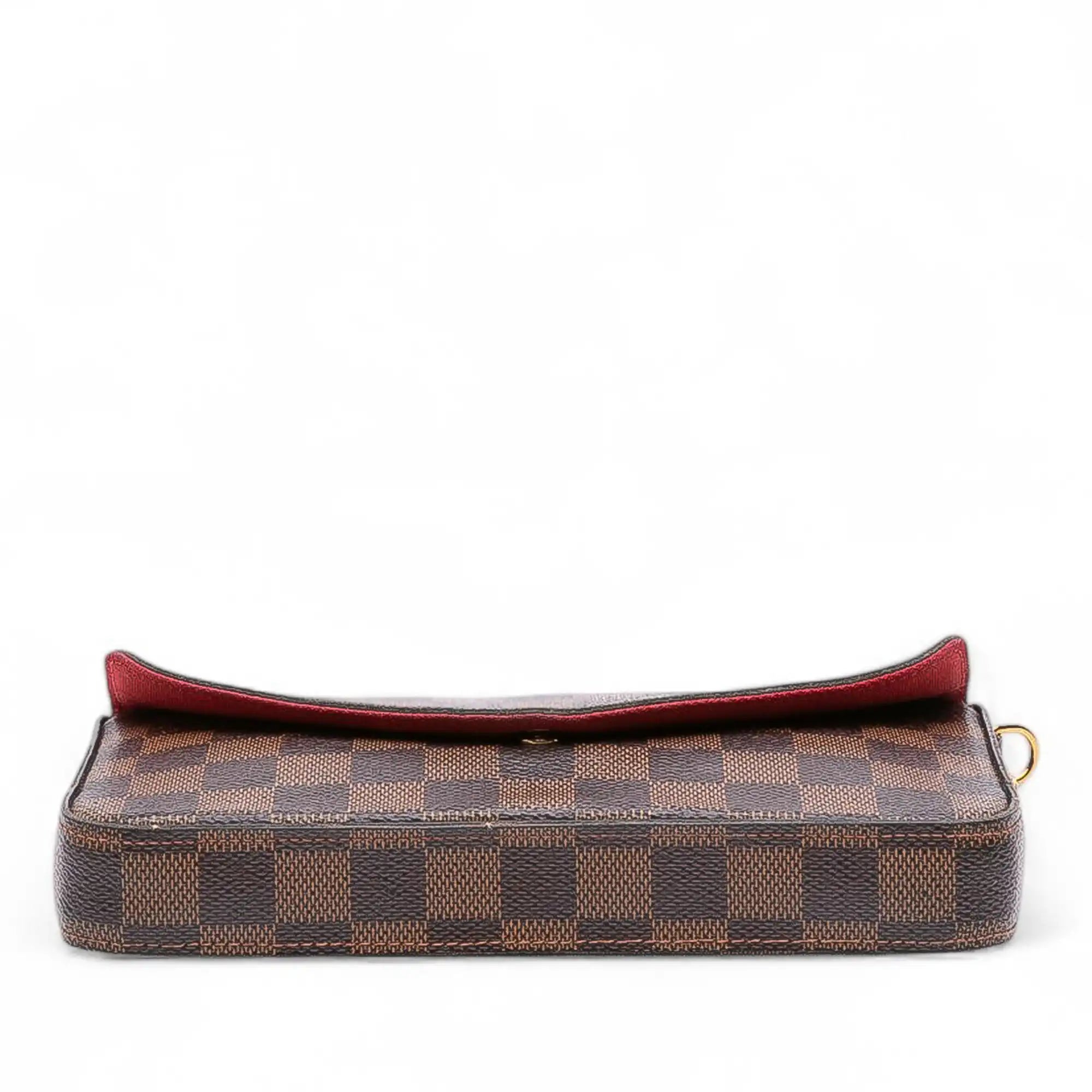 Louis Vuitton Pochette Félicie Damier Ebene Canvas