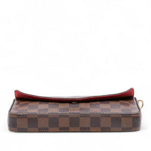 Louis Vuitton Pochette Félicie Damier Ebene Canvas