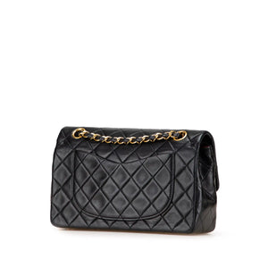 Chanel Classic Double Flap Small Black Lambskin Gold