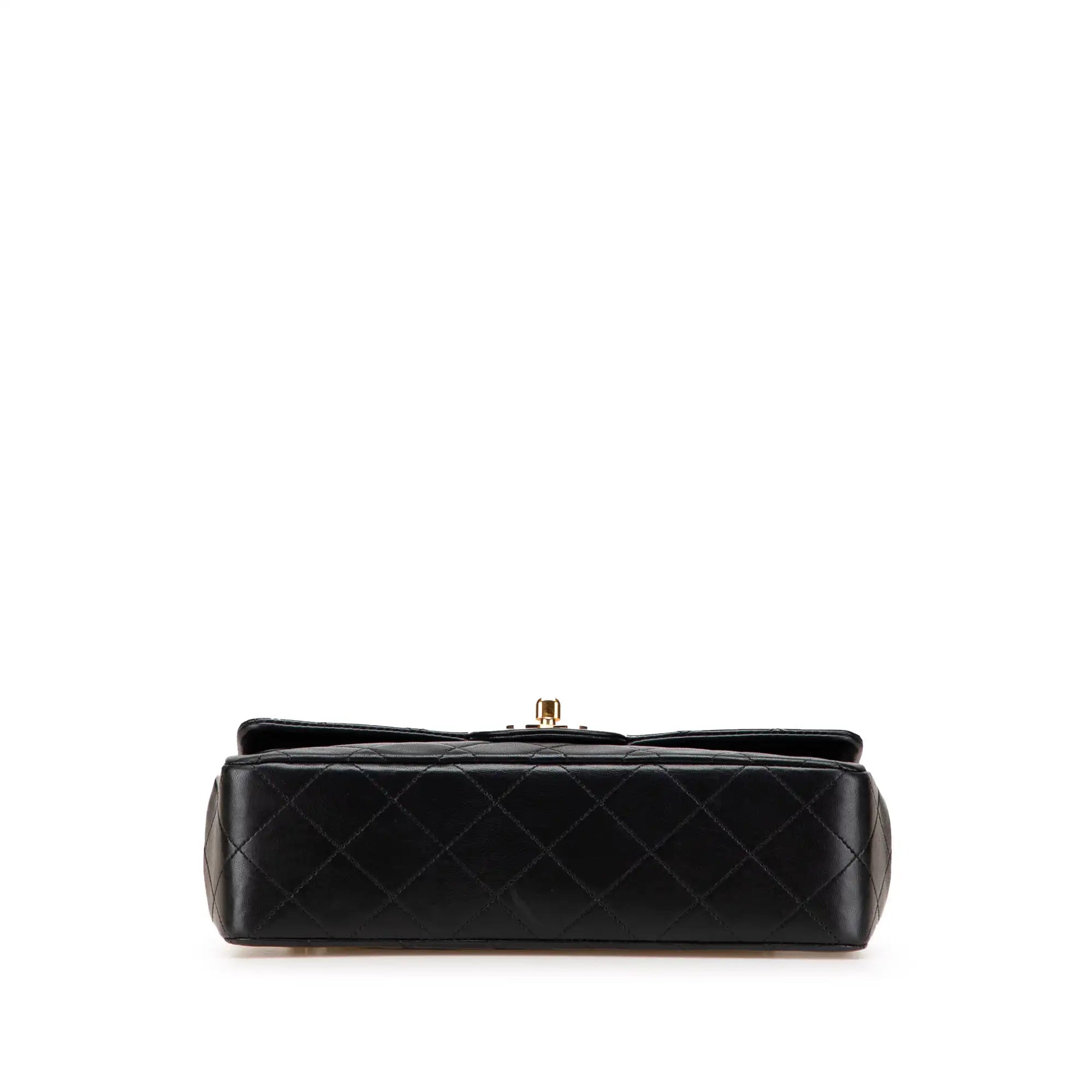 Chanel Classic Double Flap Small Black Lambskin Gold