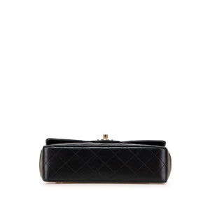 Chanel Classic Double Flap Small Black Lambskin Gold