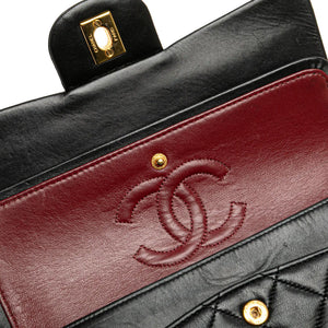 Chanel Classic Double Flap Small Black Lambskin Gold