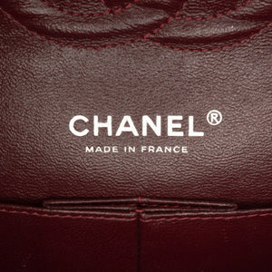 Chanel Classic Double Flap Medium Black Caviar Silver