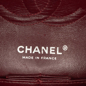 Chanel Classic Double Flap Medium Black Lambskin Silver