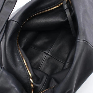 Bottega Veneta Double Knot Teen Black