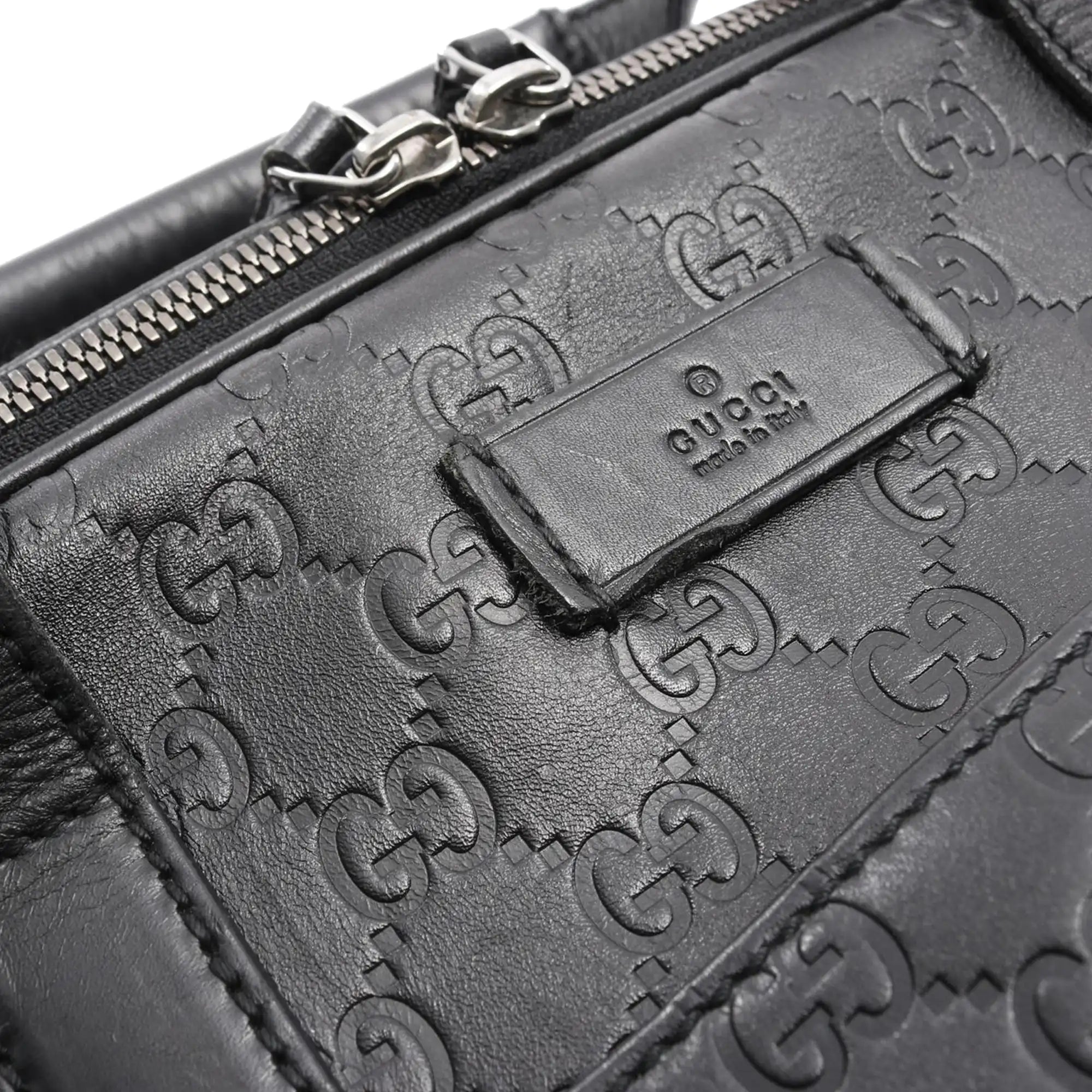 Gucci Business Bag Black Guccissima