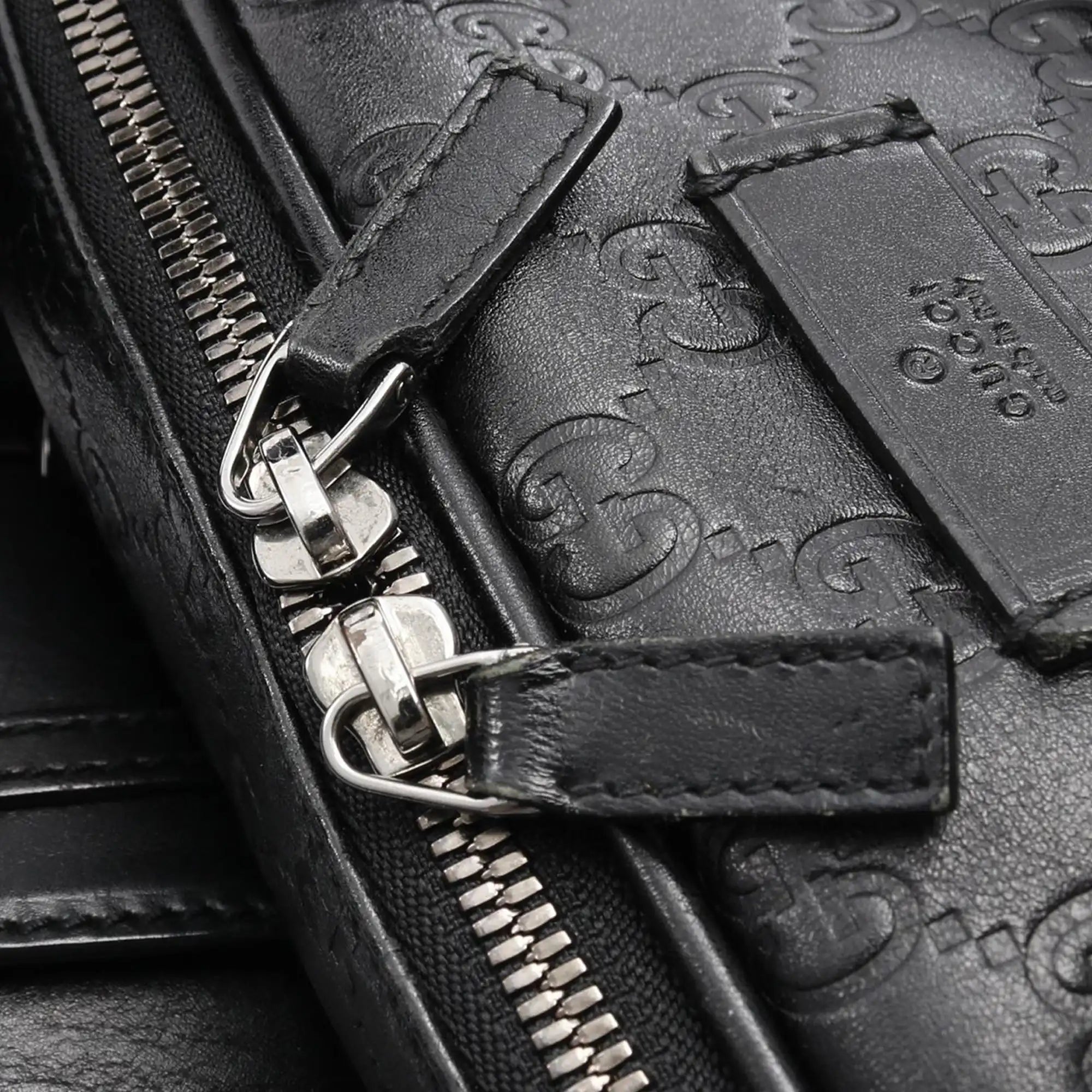 Gucci Business Bag Black Guccissima