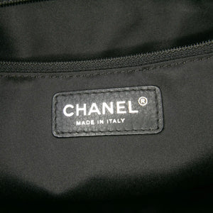 Chanel GST Black Caviar Silver