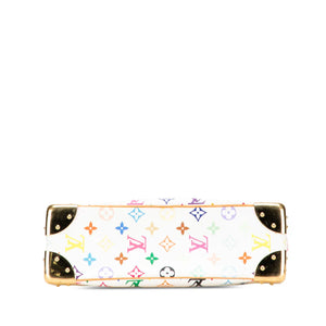 Louis Vuitton Boulogne 30 White Multicolore Monogram Canvas