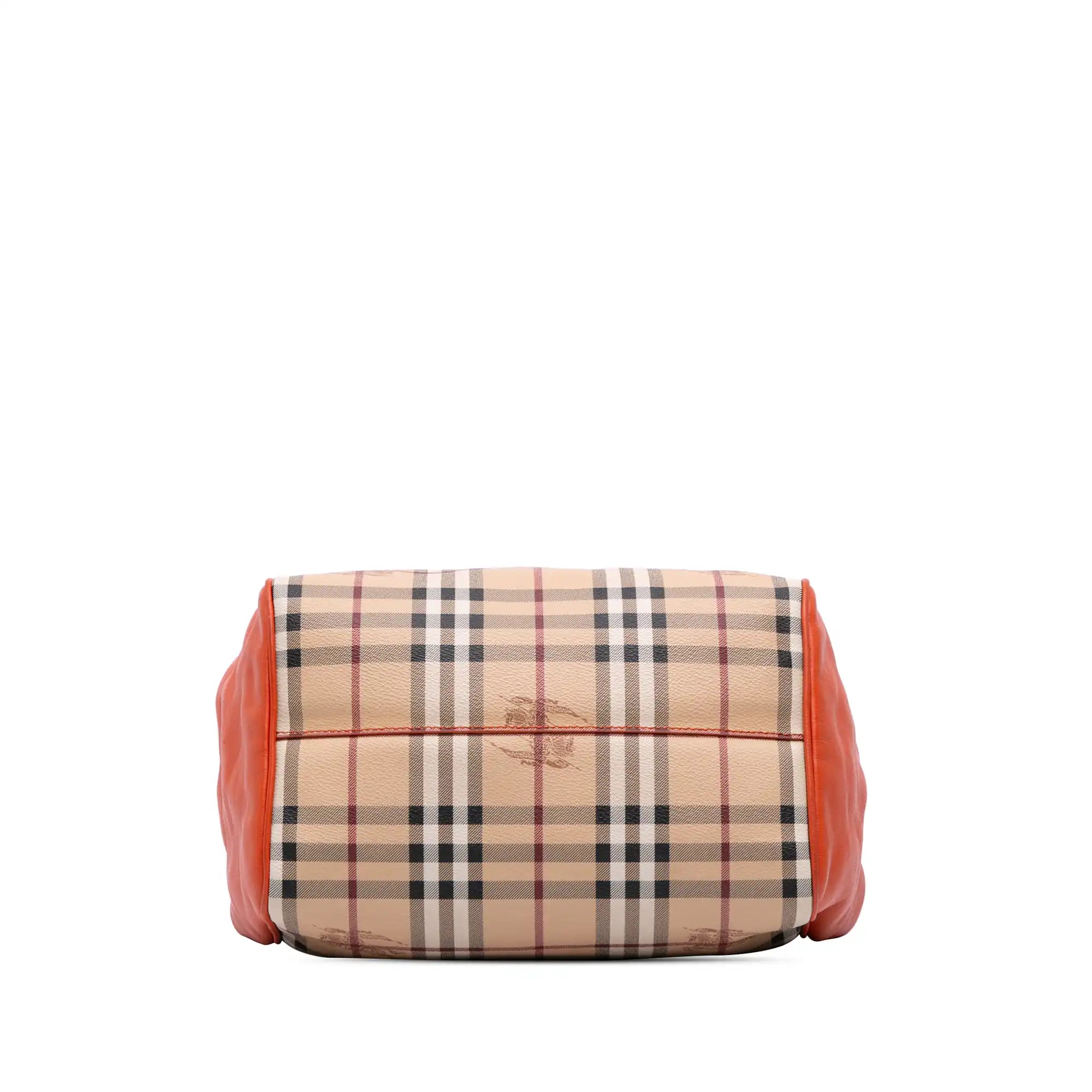 Burberry Canterbury Tote Small Haymarket Check Canvas
