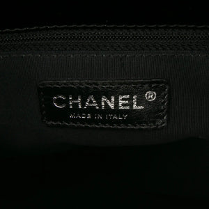 Chanel GST Black Patent Leather