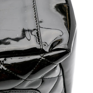 Chanel GST Black Patent Leather