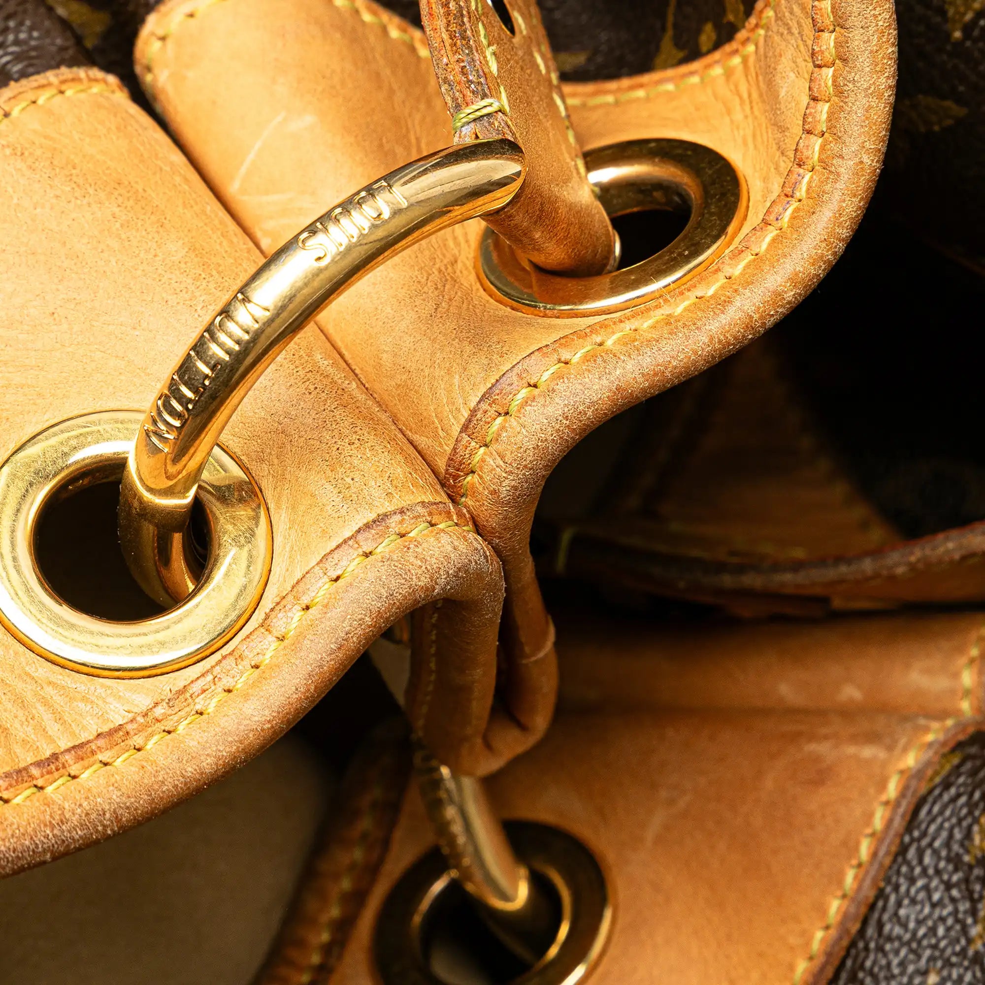 Tela monogramma di Louis Vuitton Galliera GM
