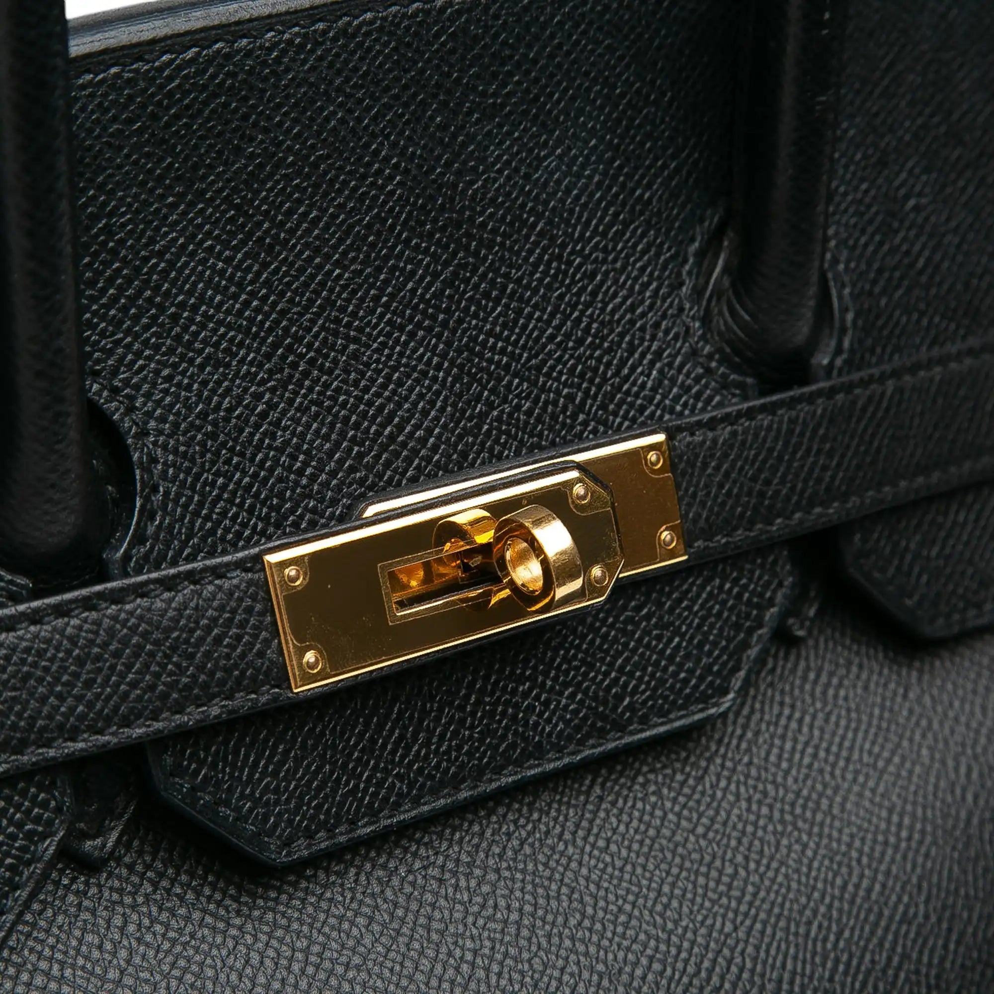 Hermès Birkin 35 Retourne Noir Gold