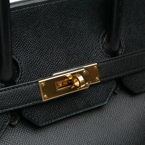 Hermès Birkin 35 Retourne Noir Gold