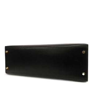 Hermès Kelly 35 Retourne Black Box Calf