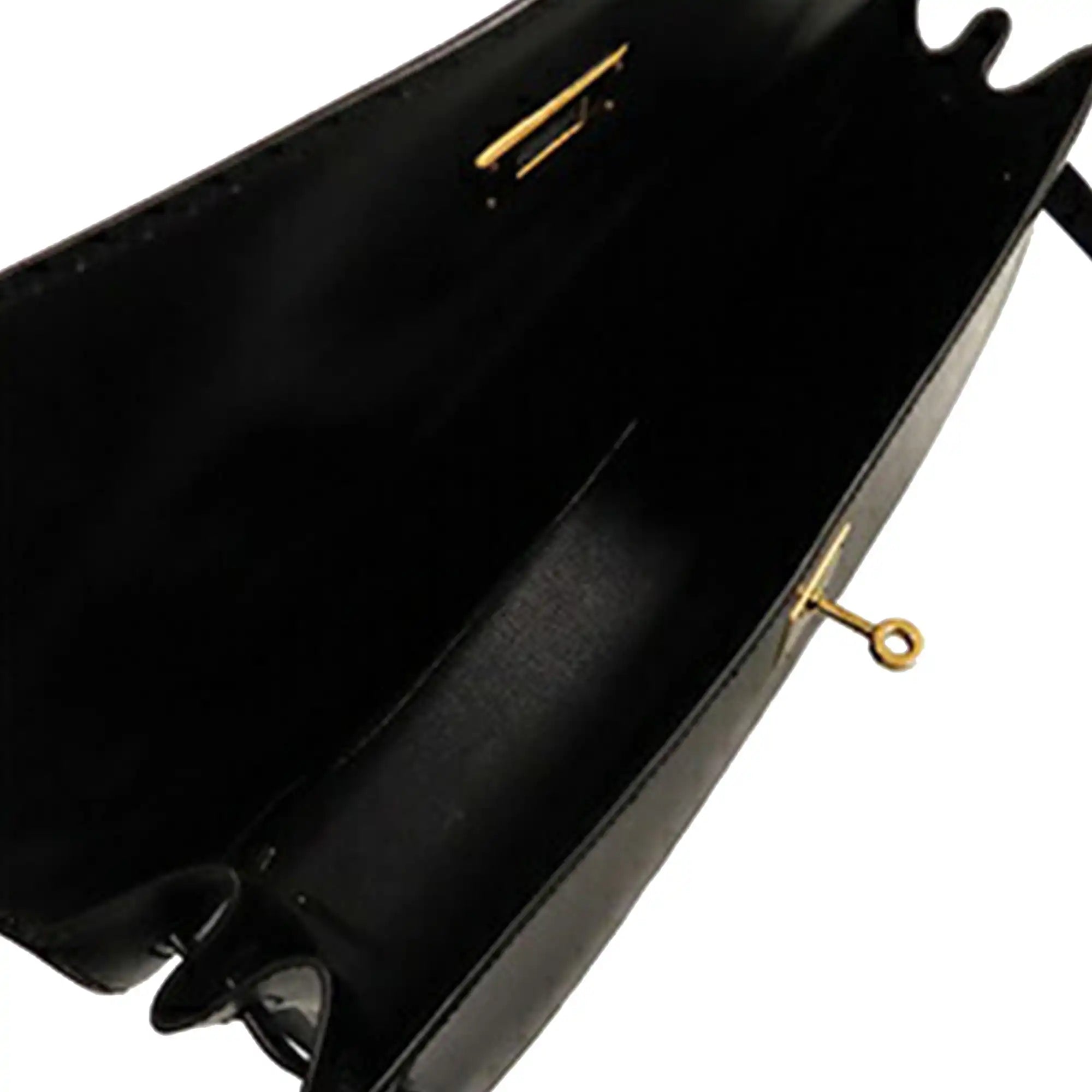 Hermès Kelly 35 Retourne Black Box Calf