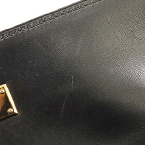 Hermès Kelly 35 Retourne Black Box Calf