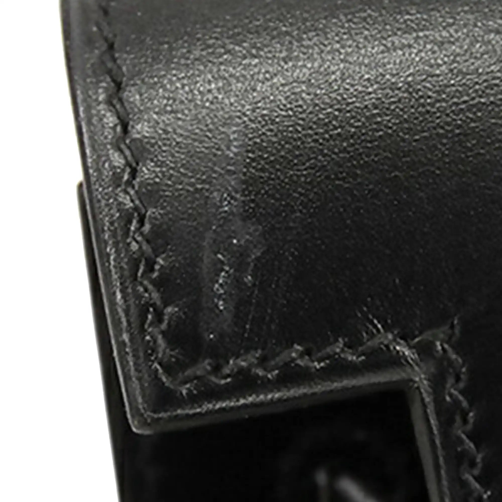 Hermès Kelly 35 Retourne Black Box Calf
