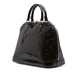 Louis Vuitton Alma PM Blue Monogram Vernis