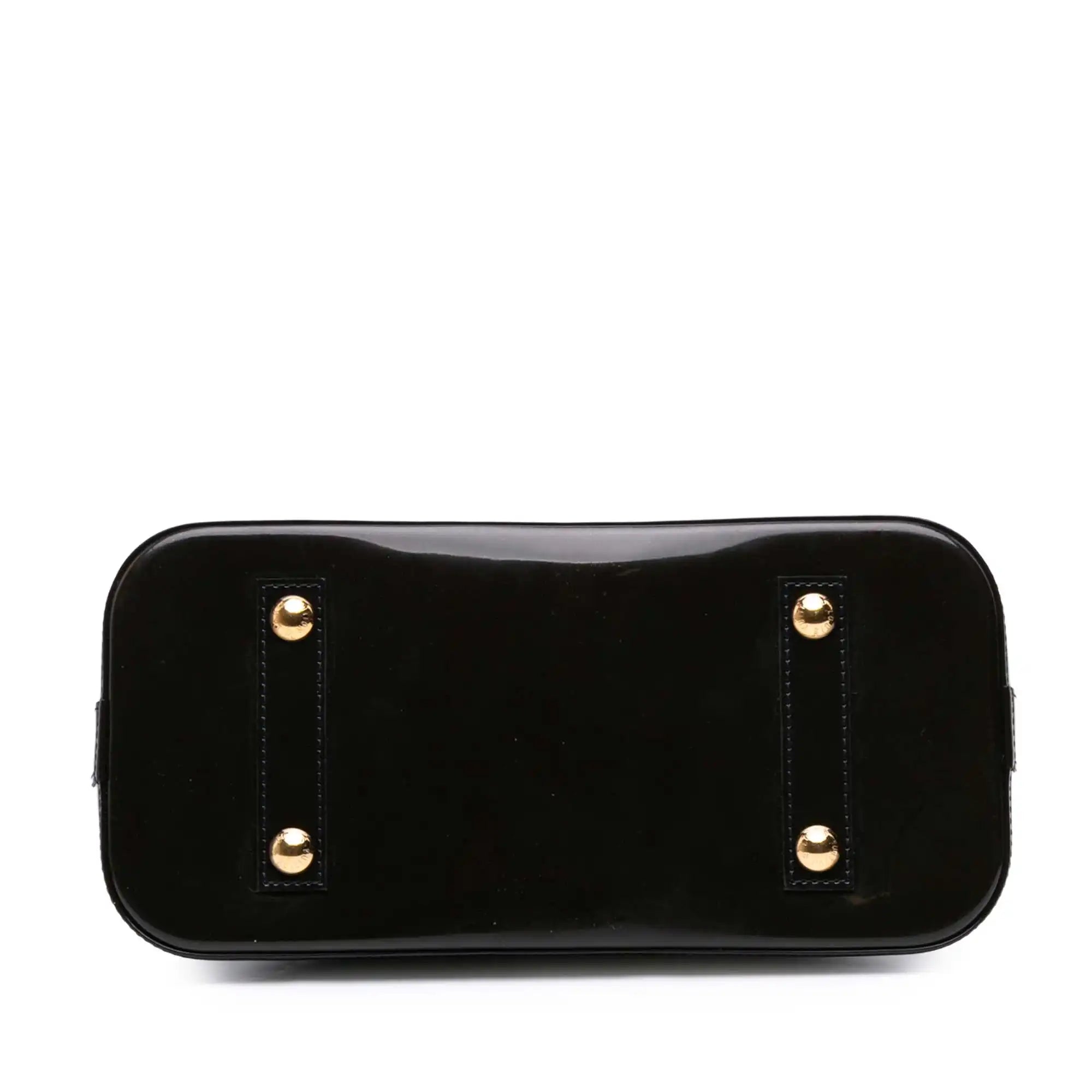 Louis Vuitton Alma PM Blue Monogram Vernis