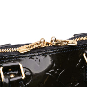 Louis Vuitton Alma PM Blue Monogram Vernis