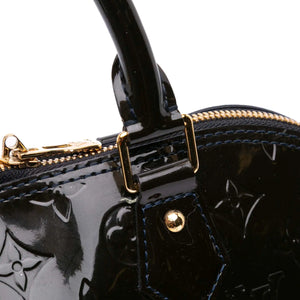 Louis Vuitton Alma PM Blue Monogram Vernis