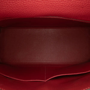 Hermès Kelly Retourne 32 Rouge Casaqu Togo Palladium