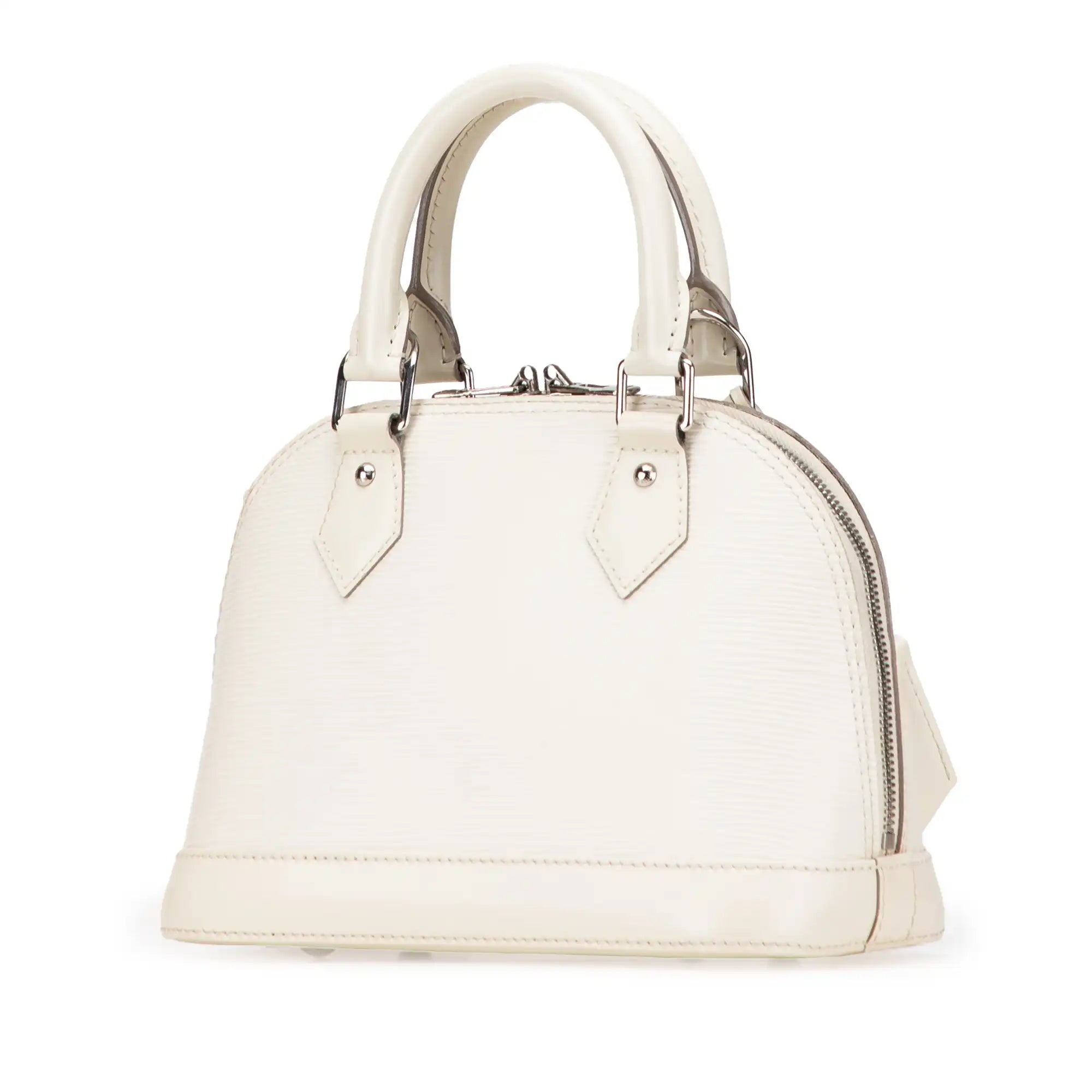 Louis Vuitton Alma BB White Epi