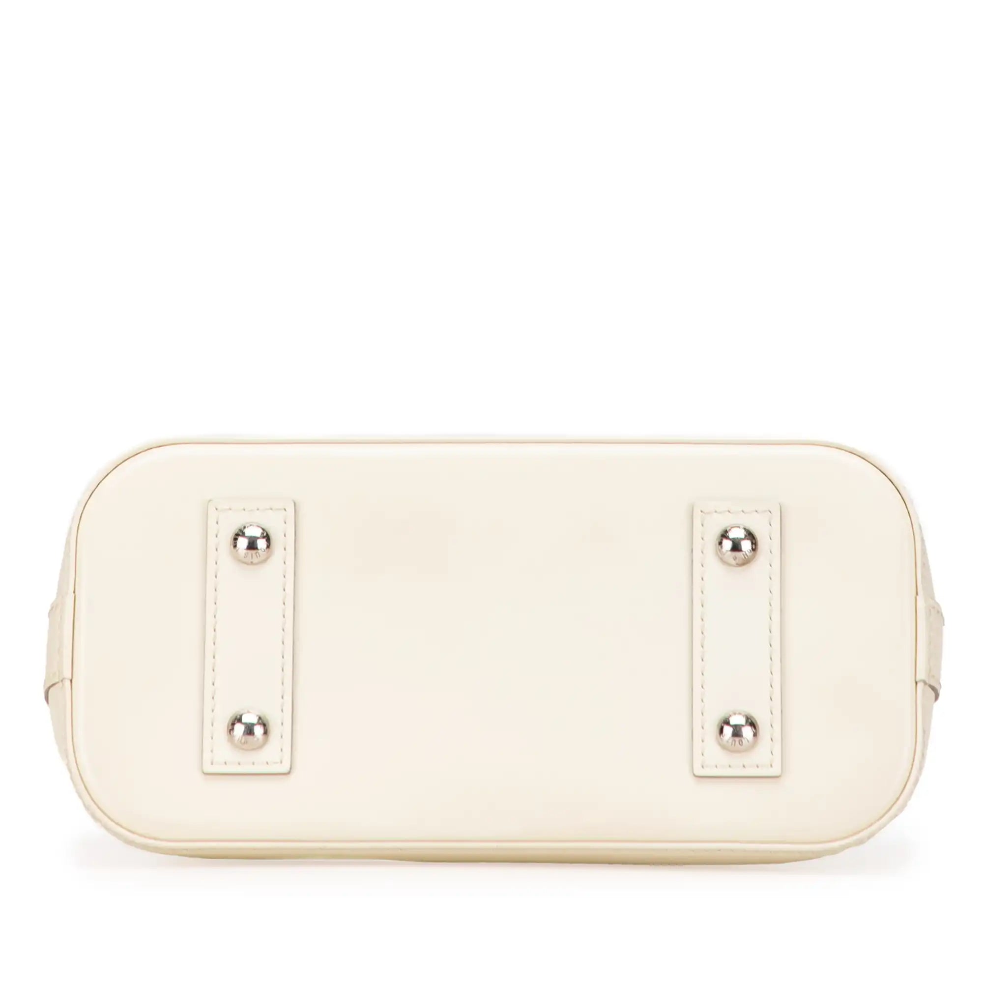 Louis Vuitton Alma BB White Epi