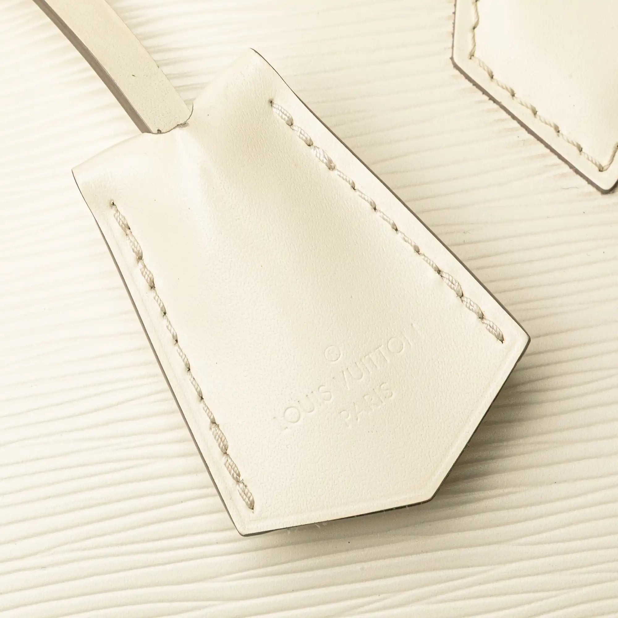 Louis Vuitton Alma BB White Epi