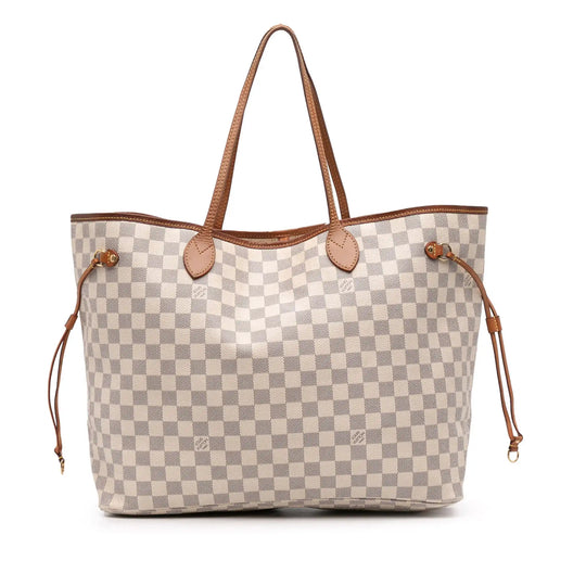 Toile Louis Vuitton Neverfull GM Damier Azur