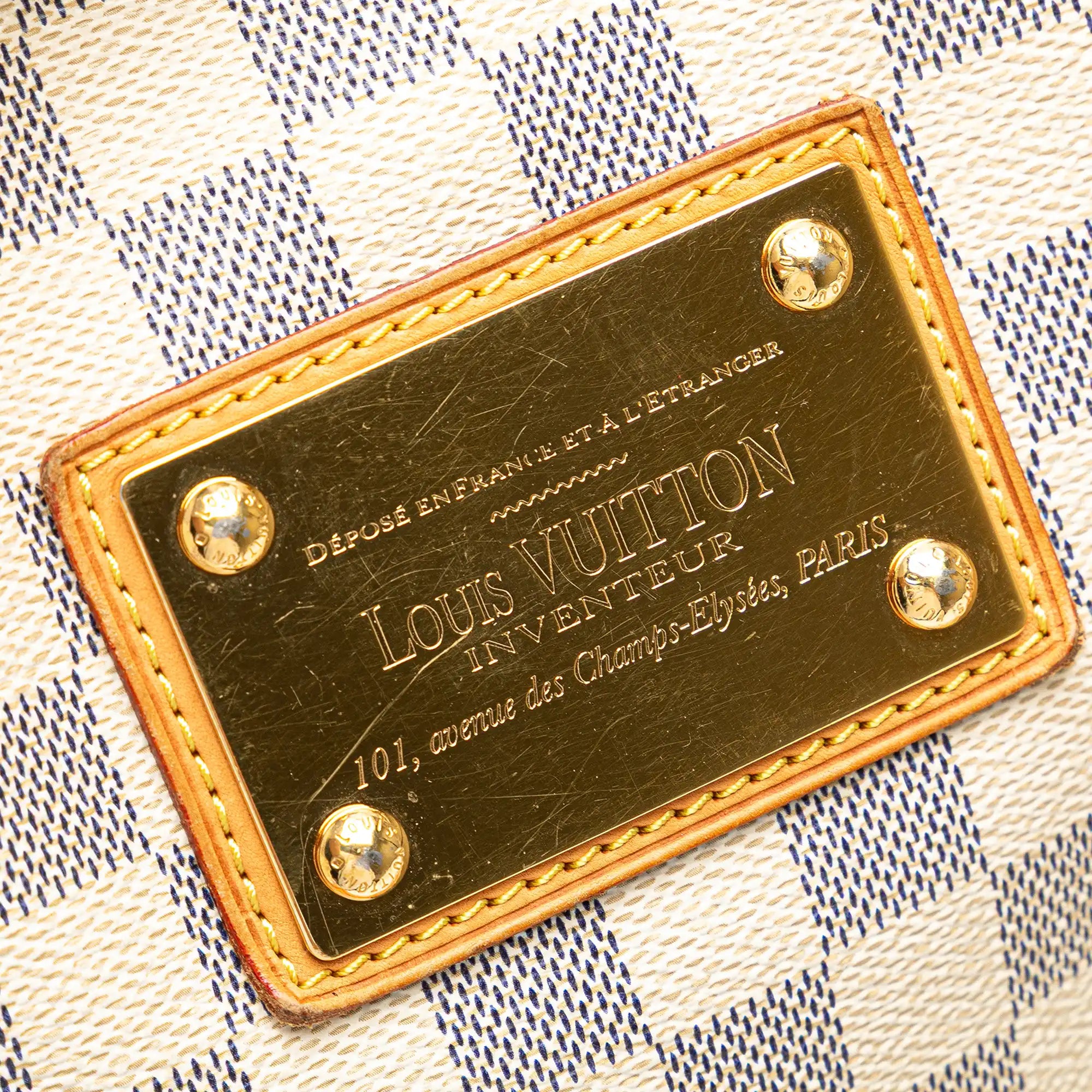 Louis Vuitton Galliera PM Damier Azur Canvas