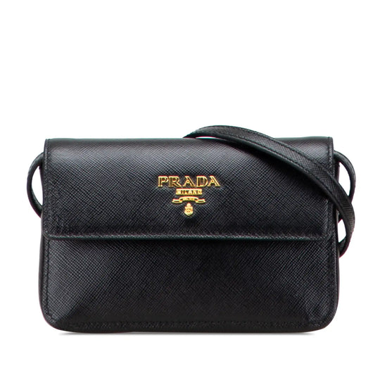 Prada Crossbody Bag Black Saffiano