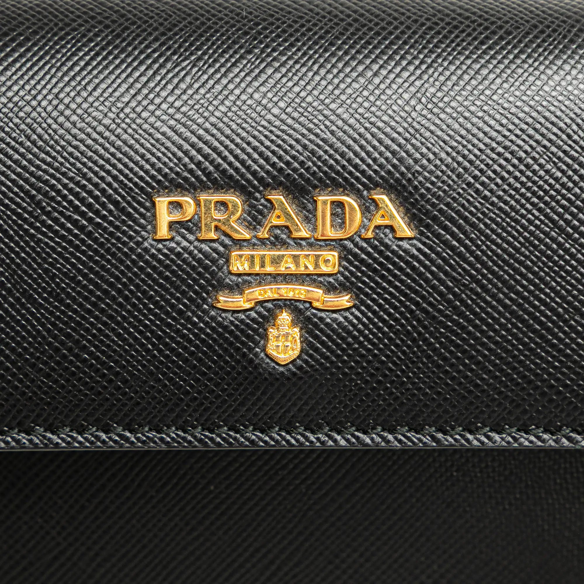 Prada Crossbody Bag Black Saffiano