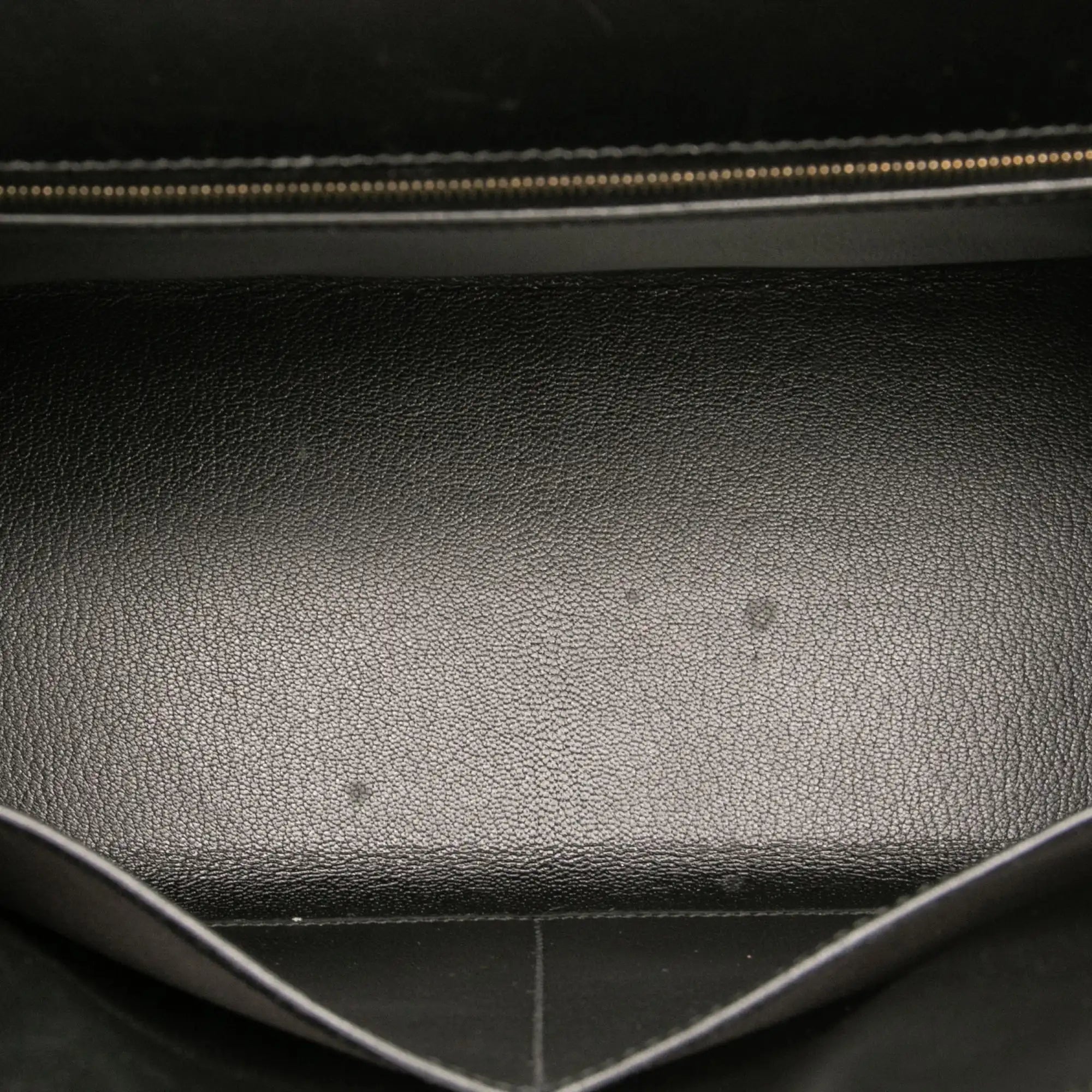 Hermès Kelly Sellier 32 Noir Boxcalf Gold