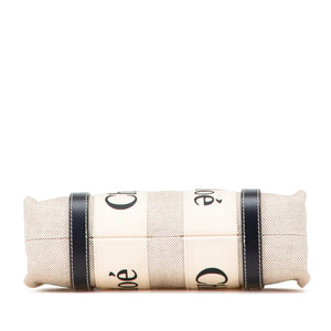 Chloé Woody Small Beige Canvas
