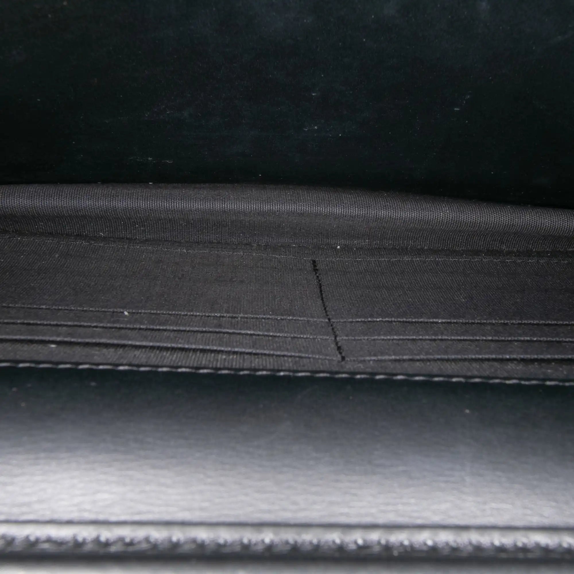 Chanel WOC Black Lambskin Silver