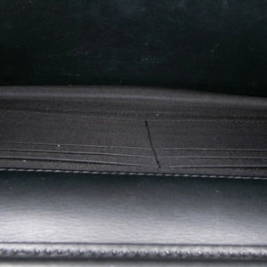 Chanel WOC Black Lambskin Silver