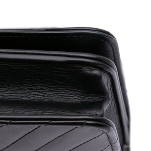 Chanel WOC Black Lambskin Silver