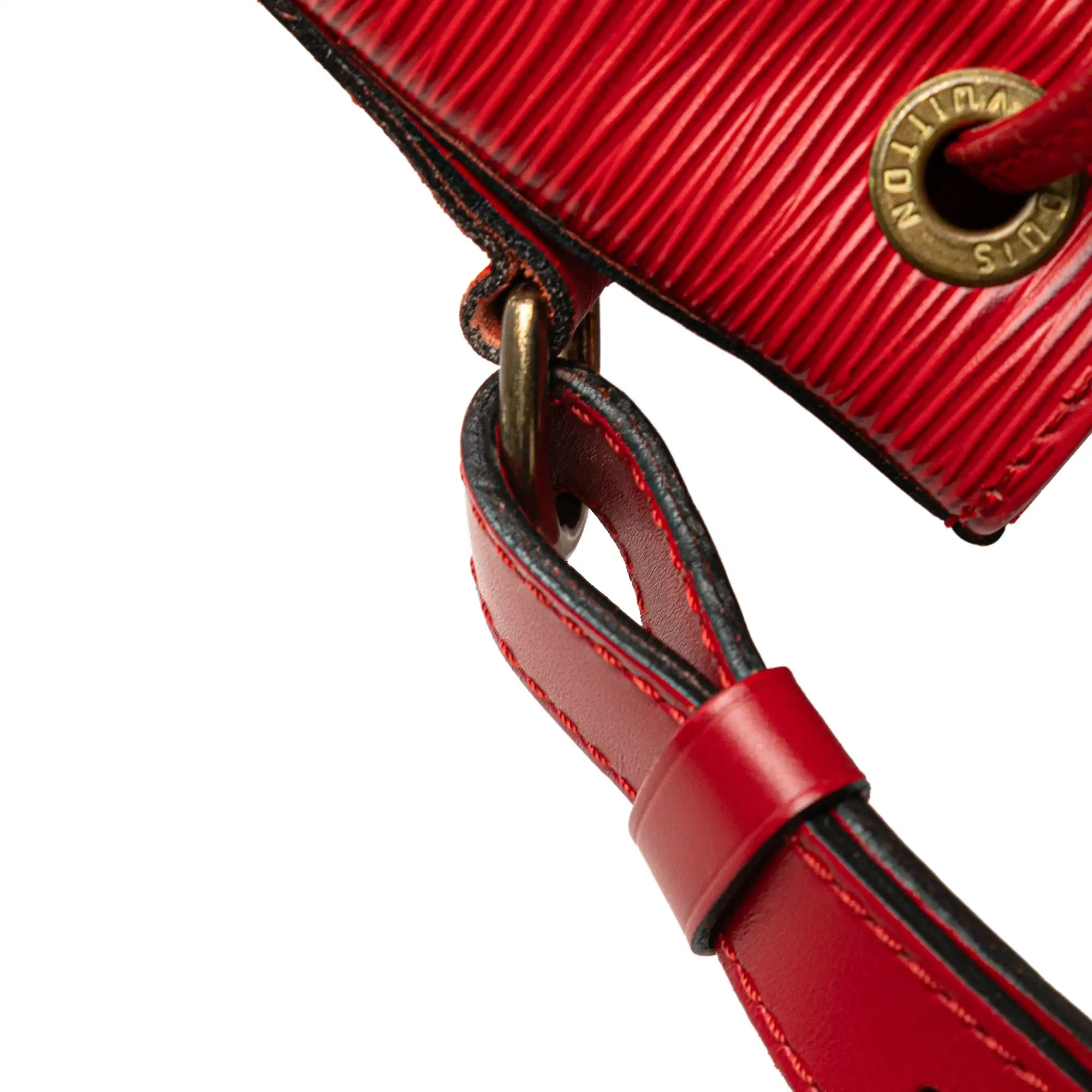 Louis Vuitton Petit Noé Red Epi