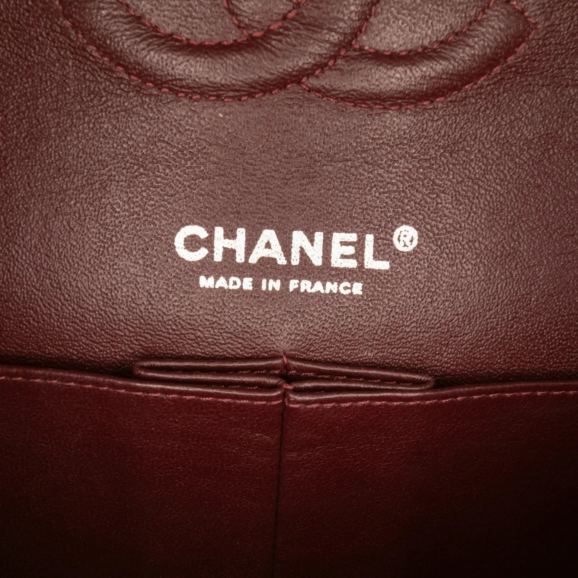 Chanel Classic Double Flap Medium Black Lambskin Silver