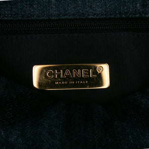 Chanel 19 Flap Large Blue Denim